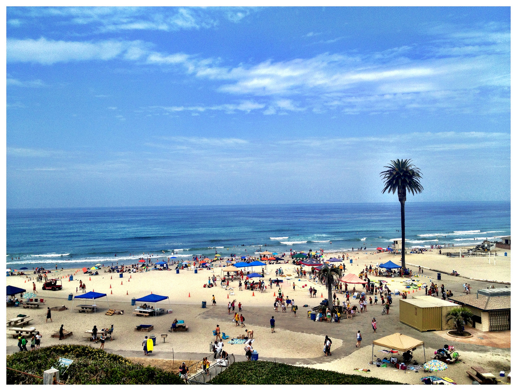 This Could Be Almost Any Southern California Beach But The