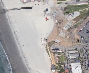 Moonlight Beach Aerial