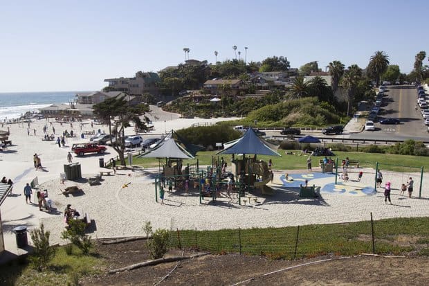 Moonlight State Beach Named Top San Diego Beach For Families