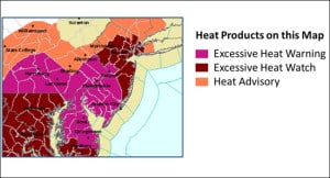 heat map